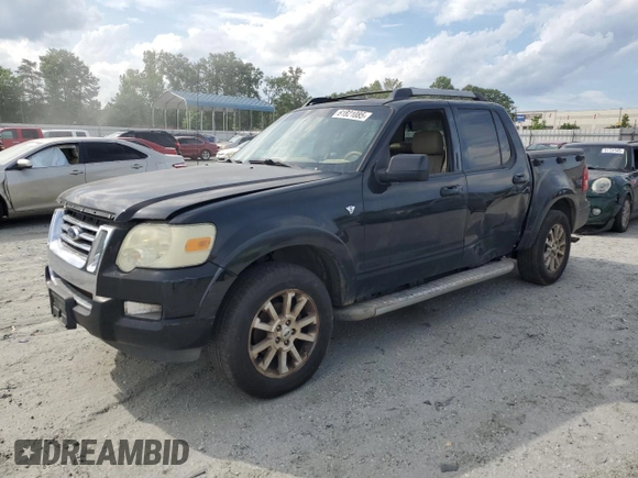 2007 Ford Explorer Sport Trac Limited with VIN 1FMEU33877UA10097, listed as a Copart auction lot 61821085 with 295,799 mi miles and Clean title. Bid and sale history available at DreamBid. Image 1.