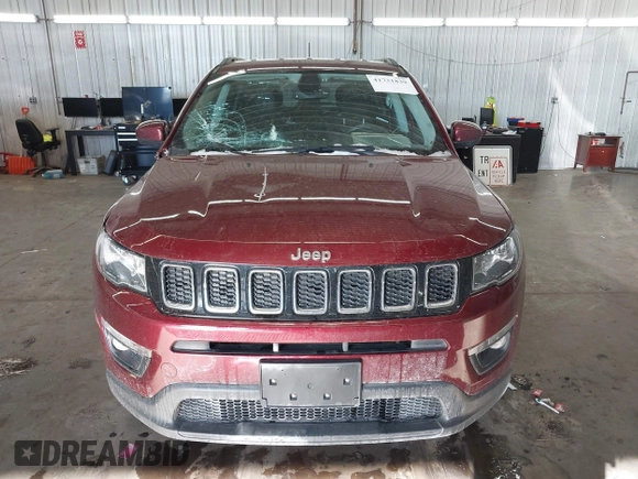 2021 Jeep Compass Altitude z VIN 3C4NJDBB0MT552227, wystawiony jako IAAI lot #41731839 z przebiegiem 34 453 mil mil oraz . Historia ofert i sprzedaży dostępna na DreamBid. Obrazek 13.