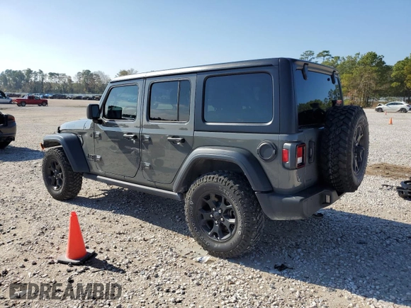 2023 Jeep Wrangler Sport S with VIN 1C4HJXDN9PW522356, listed as a Copart auction lot 85493604 with 15,809 mi miles and Clean Title. Bid and sale history available at DreamBid. Image 2.