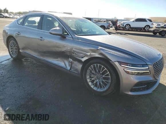 2024 Genesis G80 2.5T z VIN KMTGB4SC3RU225348, wystawiony jako Copart lot #86922404 z przebiegiem 15 752 mil mil oraz Szkoda całkowita • Salvage title. Historia ofert i sprzedaży dostępna na DreamBid. Obrazek 4.