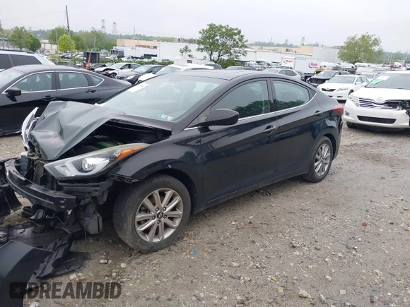 2015 Hyundai Elantra SE z VIN 5NPDH4AE5FH589344, wystawiony jako IAAI lot #42188682 z przebiegiem Nie podano mil oraz . Historia ofert i sprzedaży dostępna na DreamBid. Obrazek 2.