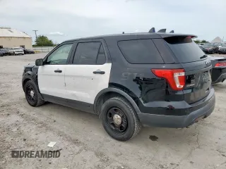 2017 Ford Police Interceptor Utility z VIN 1FM5K8ARXHGB15585, wystawiony jako Copart lot #58861855 z przebiegiem 95 176 mil mil oraz Szkoda całkowita • Salvage title. Historia ofert i sprzedaży dostępna na DreamBid. Obrazek 2.