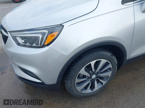 2019 Buick Encore Essence with VIN KL4CJGSM0KB747439, listed as a IAAI auction lot 41936287 with 37,705 mi miles. Bid and sale history available at carsss.com. Image 17.