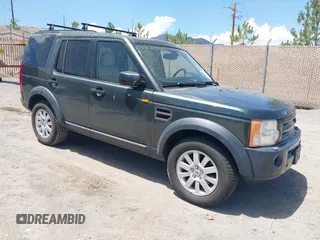 2006 Land Rover LR3 SE with VIN SALAE25436A396028, listed as a IAAI auction lot 42634180 with 151,426 mi miles and . Bid and sale history available at DreamBid. Image 1.