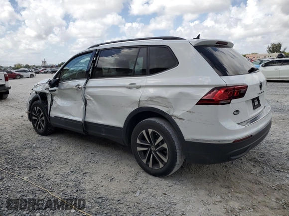 2022 Volkswagen Tiguan S with VIN 3VV1B7AX5NM143020, listed as a Copart auction lot 51576675 with Not provided miles and Non repairable. Bid and sale history available at DreamBid. Image 2.