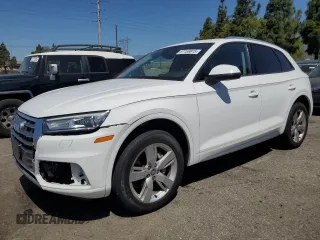 2018 Audi Q5 Premium with VIN WA1ANAFY3J2214117, listed as a Copart auction lot 57158815 with 25,953 mi miles and Salvage title. Bid and sale history available at DreamBid. Image 1.