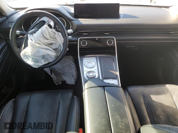2021 Genesis GV80 with VIN KMUHB4SB5MU053632, listed as a Copart auction lot 41680785 with 62,795 mi miles and Salvage title. Bid and sale history available at DreamBid. Image 8.