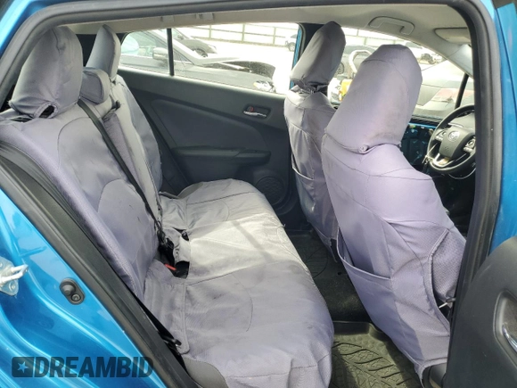 2020 Toyota Prius LE with VIN JTDL9RFU4L3020885, listed as a Copart auction lot 46691465 with 75,913 mi miles and Salvage title. Bid and sale history available at DreamBid. Image 10.