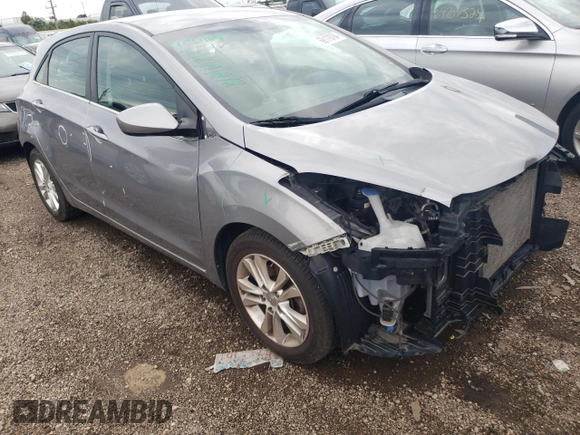 2013 Hyundai Elantra GT with VIN KMHD35LE4DU103266, listed as a Copart auction lot 69179794 with 106,171 mi miles and Salvage Title. Bid and sale history available at carsss.com. Image 4.