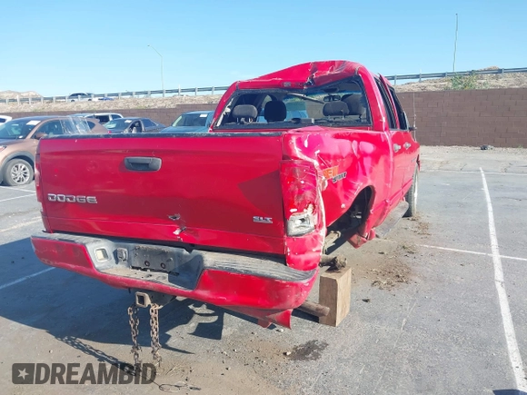 2004 Dodge 1500 SLT with VIN 1D7HA18D94J256320, listed as a IAAI auction lot 41939270 with 283,854 mi miles. Bid and sale history available at carsss.com. Image 4.