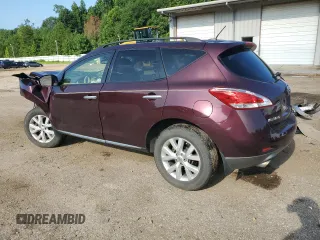 2014 Nissan Murano SL with VIN JN8AZ1MU9EW404162, listed as a Copart auction lot 65068494 with 0 mi miles and Salvage Title. Bid and sale history available at carsss.com. Image 2.