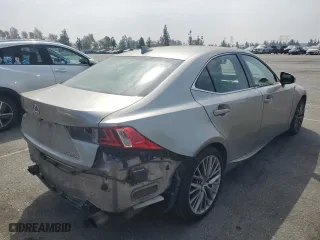 2014 Lexus IS 250 with VIN JTHBF1D26E5025051, listed as a Copart auction lot 53264595 with 159,748 mi miles and Salvage Title. Bid and sale history available at carsss.com. Image 3.
