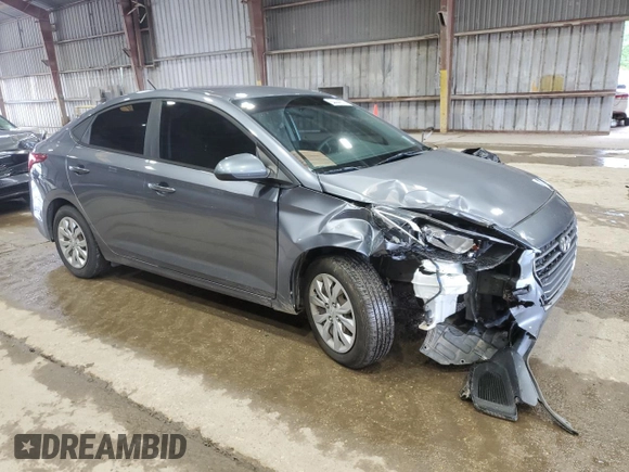 2020 Hyundai Accent SE with VIN 3KPC24A61LE098596, listed as a Copart auction lot 54444575 with 56,809 mi miles and Clean Title. Bid and sale history available at carsss.com. Image 4.