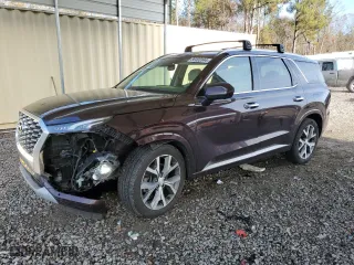 2021 Hyundai Palisade Limited with VIN KM8R54HE1MU178008, listed as a Copart auction lot 86403344 with 55,786 mi miles and Salvage Title. Bid and sale history available at carsss.com. Image 1.