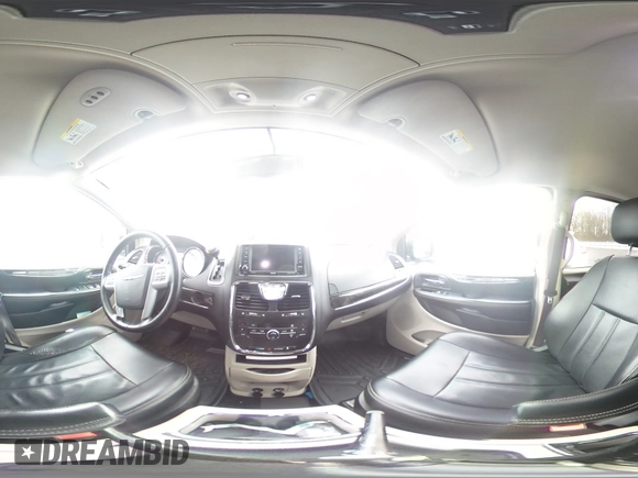 2014 Chrysler Town & Country Touring with VIN 2C4RC1BG7ER159979, listed as a Copart auction lot 41546834 with 148,000 mi miles and Salvage Title. Bid and sale history available at DreamBid. Image 14.