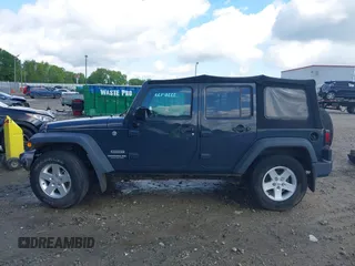 2017 Jeep Wrangler Unlimited Sport with VIN 1C4BJWDG6HL555402, listed as a IAAI auction lot 42255790 with 113,118 mi miles and . Bid and sale history available at DreamBid. Image 15.