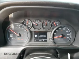 2022 Chevrolet Silverado 1500 Custom with VIN 1GCPABEK8NZ564404, listed as a Copart auction lot 47137815 with 24,760 mi miles and Salvage Title. Bid and sale history available at DreamBid. Image 9.