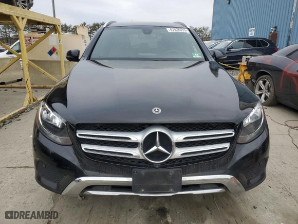 2018 Mercedes-Benz GLC with VIN WDC0G4KB0JV088418, listed as a Copart auction lot 47536375 with 161,039 mi miles and Salvage Title. Bid and sale history available at carsss.com. Image 5.