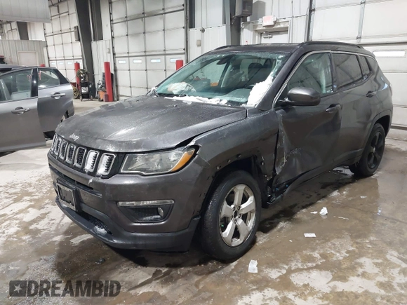 2018 Jeep Compass Latitude with VIN 3C4NJCBB0JT462114, listed as a IAAI auction lot 41567773 with 62,216 mi miles and . Bid and sale history available at DreamBid. Image 17.