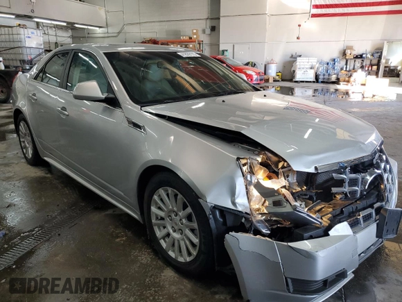 2013 Cadillac CTS Luxury with VIN 1G6DH5E54D0160757, listed as a Copart auction lot 41829175 with 83,760 mi miles and Salvage title. Bid and sale history available at DreamBid. Image 4.