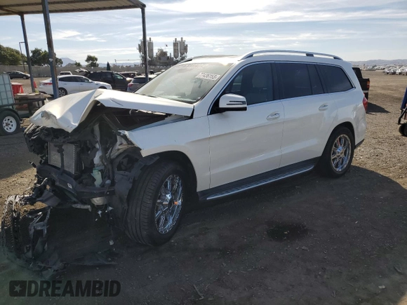 2018 Mercedes-Benz GLS with VIN 4JGDF6EE1JB167010, listed as a Copart auction lot 77436153 with Not Provided miles. Bid and sale history available at carsss.com. Image 1.