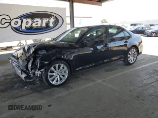 2018 Audi A4 Premium with VIN WAUDNAF45JN009698, listed as a Copart auction lot 56996875 with 39,134 mi miles and Salvage title. Bid and sale history available at DreamBid. Image 1.