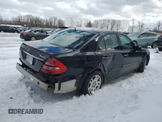 2005 Mercedes-Benz E 320 with VIN WDBUF82J85X169605, listed as a Copart auction lot 47415595 with Not Provided miles and Salvage Title. Bid and sale history available at DreamBid. Image 3.