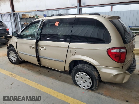 2001 Chrysler Voyager LX z VIN 1C4GJ453X1B168773, wystawiony jako Copart lot #71827554 z przebiegiem Nie podano mil oraz Szkoda całkowita • Salvage title. Historia ofert i sprzedaży dostępna na DreamBid. Obrazek 2.