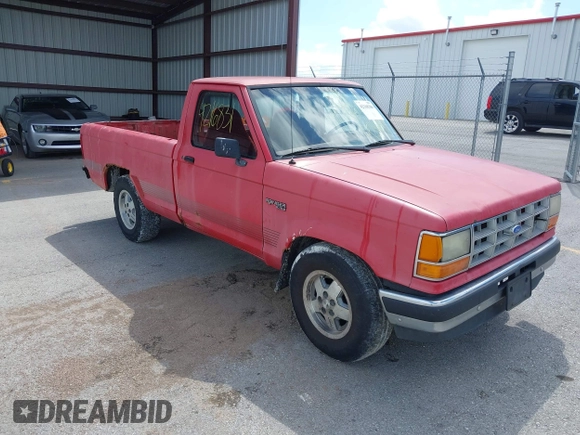 1992 Ford Ranger with VIN 1FTCR10UXNUA11941, listed as a IAAI auction lot 42168381 with 345,785 mi miles. Bid and sale history available at carsss.com. Image 1.