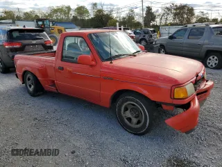 1993 Ford Ranger Splash with VIN 1FTCR10X6PPB67065, listed as a Copart auction lot 75532034 with 408,030 mi miles and Salvage Title. Bid and sale history available at DreamBid. Image 4.