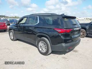 2022 Chevrolet Traverse LT Leather with VIN 1GNERHKWXNJ114026, listed as a IAAI auction lot 41491454 with 86,734 mi miles. Bid and sale history available at carsss.com. Image 3.