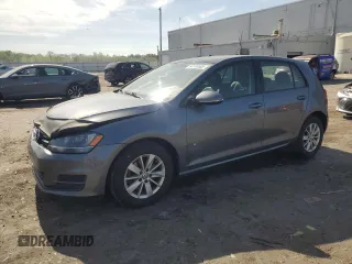 2015 Volkswagen Golf TSI S z VIN 3VW217AU8FM044959, wystawiony jako Copart lot #54144665 z przebiegiem 156 253 mil mil oraz Czysty tytuł • Clean title. Historia ofert i sprzedaży dostępna na DreamBid. Obrazek 1.