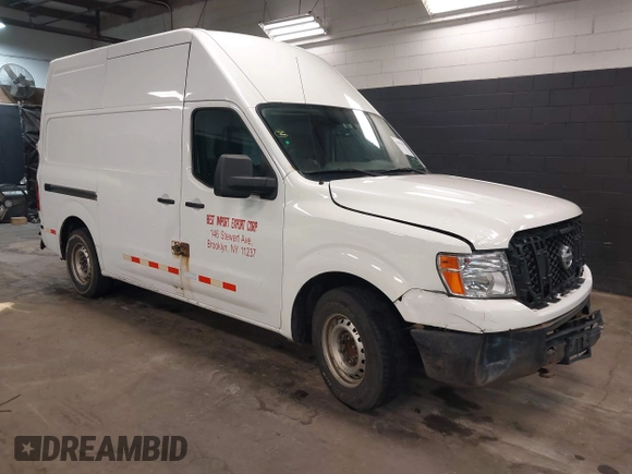 2017 Nissan NV Cargo SV with VIN 1N6AF0LYXHN804774, listed as a IAAI auction lot 41951979 with 157,584 mi miles and . Bid and sale history available at DreamBid. Image 1.