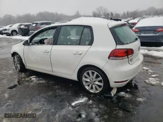 2011 Volkswagen Golf TDI with VIN WVWDM7AJ4BW161053, listed as a Copart auction lot 44912435 with 63,022 mi miles and Salvage Title. Bid and sale history available at carsss.com. Image 2.