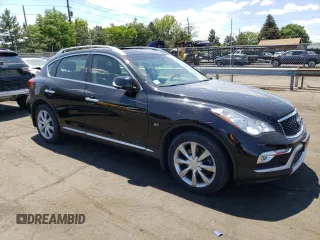 2017 Infiniti QX50 with VIN JN1BJ0RR3HM416543, listed as a Copart auction lot 59578944 with 68,509 mi miles and Non Repairable. Bid and sale history available at carsss.com. Image 4.