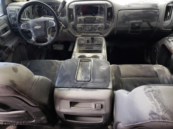 2015 Chevrolet Silverado 1500 LTZ with VIN 3GCUKSEJXFG520395, listed as a Copart auction lot 46836645 with 0 mi miles and Salvage Title. Bid and sale history available at carsss.com. Image 8.