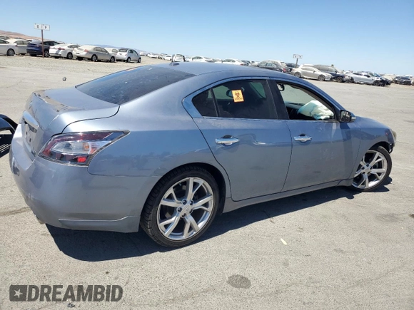 2012 Nissan Maxima SV z VIN 1N4AA5AP5CC842819, wystawiony jako Copart lot #64054495 z przebiegiem 129 482 mil mil oraz Szkoda całkowita • Salvage title. Historia ofert i sprzedaży dostępna na DreamBid. Obrazek 3.