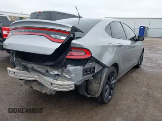 2016 Dodge Dart SXT Sport with VIN 1C3CDFFA4GD802093, listed as a IAAI auction lot 41972832 with 33,563 mi miles. Bid and sale history available at carsss.com. Image 4.