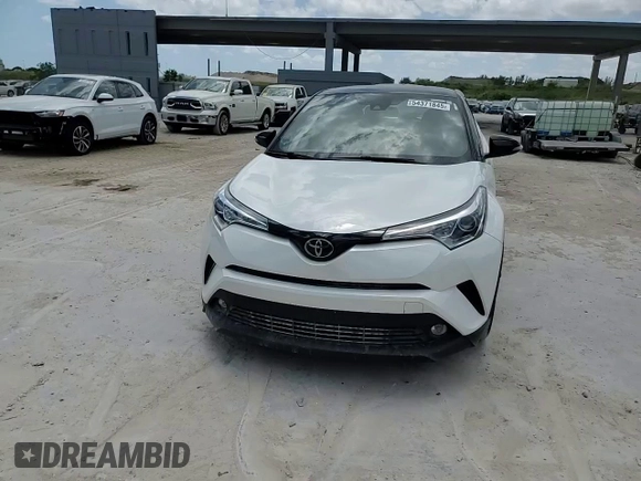 2019 Toyota C-HR XLE with VIN NMTKHMBX4KR100572, listed as a Copart auction lot 54371845 with 42,917 mi miles and Salvage Title. Bid and sale history available at DreamBid. Image 14.