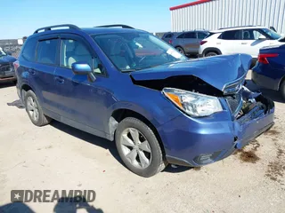 2016 Subaru Forester 2.5i Premium with VIN JF2SJADC1GH547677, listed as a IAAI auction lot 41459344 with 48,954 mi miles. Bid and sale history available at carsss.com. Image 1.