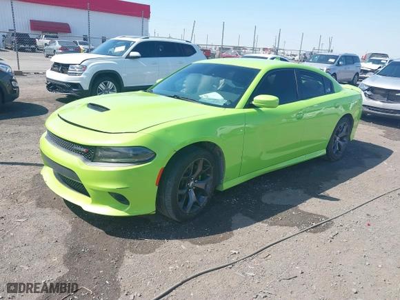 2019 Dodge Charger GT with VIN 2C3CDXHG3KH658748, listed as a IAAI auction lot 41878028 with 114,193 mi miles. Bid and sale history available at carsss.com. Image 20.