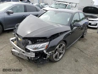 2021 Audi A4 Sedan S line Premium Plus with VIN WAUEAAF4XMA085770, listed as a Copart auction lot 44692993 with 0 mi miles. Bid and sale history available at carsss.com. Image 1.