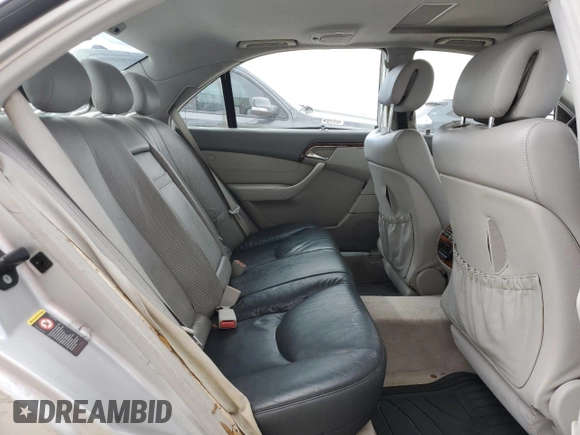2003 Mercedes-Benz S-Class 5.0L with VIN WDBNG75J13A326110, listed as a Copart auction lot 80086494 with 0 mi miles and Salvage Title. Bid and sale history available at carsss.com. Image 10.