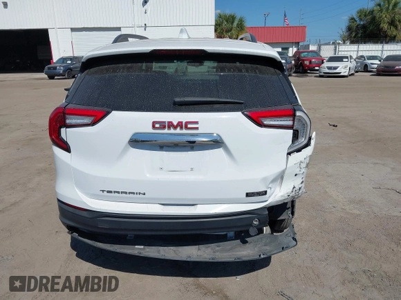 2022 GMC Terrain SLE with VIN 3GKALMEV6NL310501, listed as a IAAI auction lot 42061201 with 48,721 mi miles. Bid and sale history available at carsss.com. Image 16.