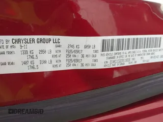 2012 Chrysler Town & Country Touring-L with VIN 2C4RC1CG2CR118526, listed as a IAAI auction lot 42034318 with 337,747 mi miles. Bid and sale history available at carsss.com. Image 9.