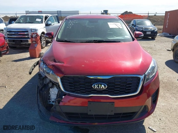 2019 Kia Sorento LX V6 with VIN 5XYPG4A5XKG456080, listed as a IAAI auction lot 41683946 with NaN miles. Bid and sale history available at carsss.com. Image 12.