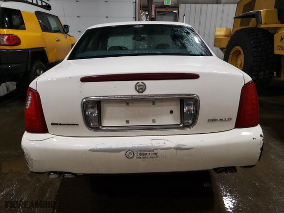 2001 Cadillac DeVille with VIN 1G6KD54Y31U294274, listed as a Copart auction lot 46474844 with 147,396 mi miles and Non Repairable. Bid and sale history available at carsss.com. Image 6.
