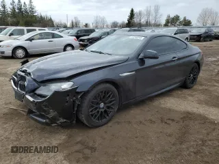 2012 BMW 6 Series 650i xDrive with VIN WBALX5C50CC894207, listed as a Copart auction lot 53240345 with 89,899 mi miles and Clean Title. Bid and sale history available at DreamBid. Image 1.