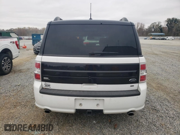 2019 Ford Flex SEL with VIN 2FMHK6C87KBA37870, listed as a Copart auction lot 79259324 with 54,824 mi miles and Salvage Title. Bid and sale history available at carsss.com. Image 6.