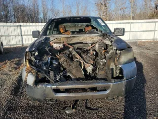 2007 Ford F-150 STX with VIN 1FTRX14W07NA00455, listed as a Copart auction lot 42367815 with 0 mi miles and Salvage Title. Bid and sale history available at carsss.com. Image 5.